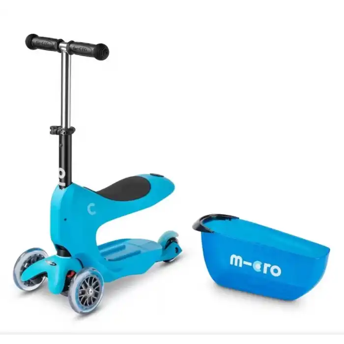 Micro Mini2go Deluxe Plus Scooter Mavi