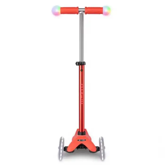 Micro Mini2Grow Deluxe Magic LED 3 Tekerlekli Scooter Red