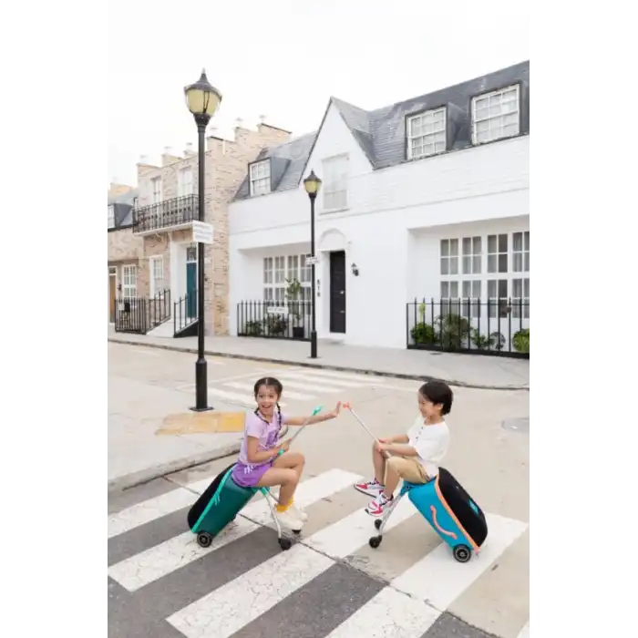 Micro Ride On Luggage Eazy Scooter Bagaj Çanta Forest Green