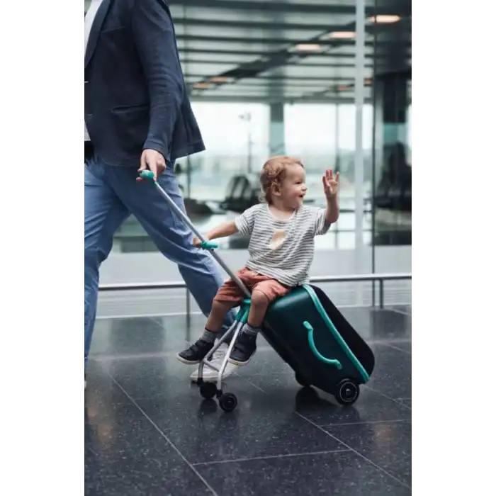 Micro Ride On Luggage Eazy Scooter Bagaj Çanta Forest Green