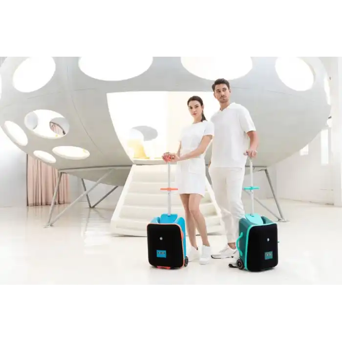 Micro Ride On Luggage Eazy Scooter Bagaj Çanta Forest Green