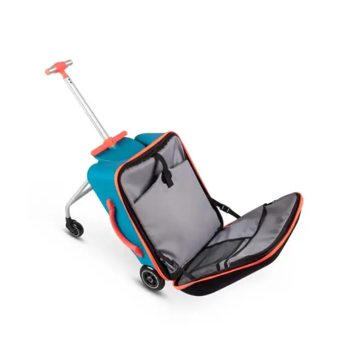 Micro Ride On Luggage Eazy Scooter Bagaj Ocean Blue