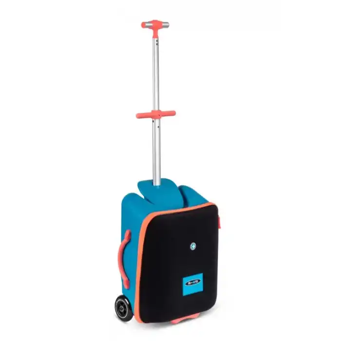Micro Ride On Luggage Eazy Scooter Bagaj Ocean Blue