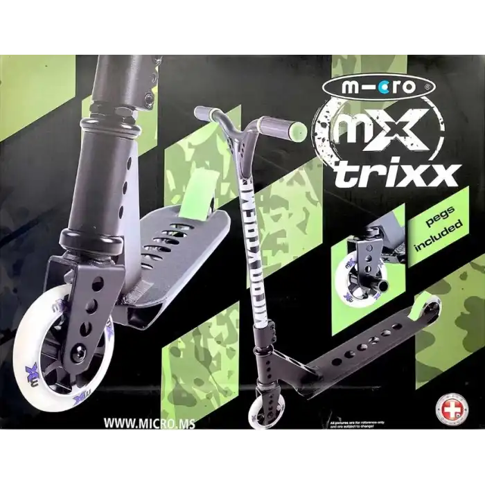 Micro Trixx 2.0 2 Tekerlekli Scooter Black