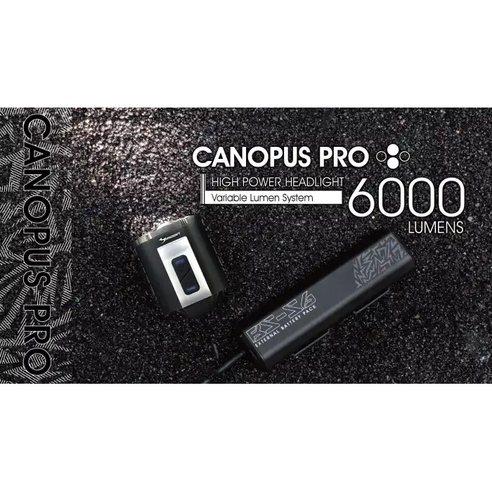 Moon Canopus Pro 6000 Lümen Ön Far