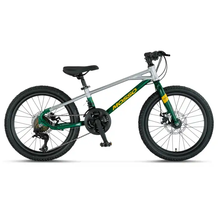 Mosso Demarch 20 Jant Disk Fren Çocuk Bisikleti Silver-Green