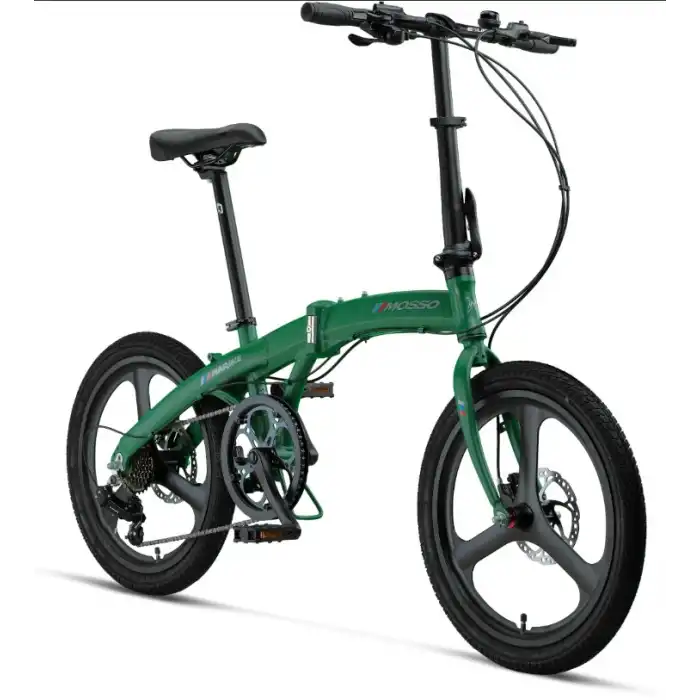 Mosso Marine 20 Acr Hidrolik Disk Fren Katlanır Bisiklet Mat Race Green