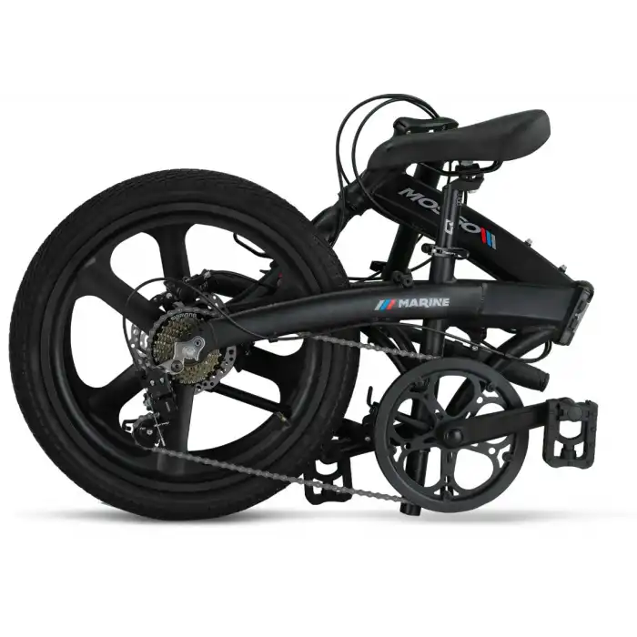 Mosso Marine 20 Acr Hidrolik Disk Fren Katlanır Bisiklet Mat Siyah