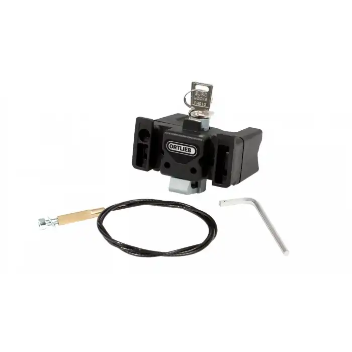 Ortlieb E185 Gidon Çantası Montaj Kiti Kilitli Model