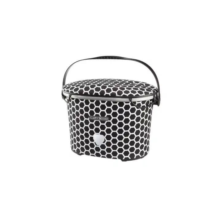 Ortlieb F79801 Up-Town Design Gidon Çantası 17.5 Litre Bal Peteği-Beyaz