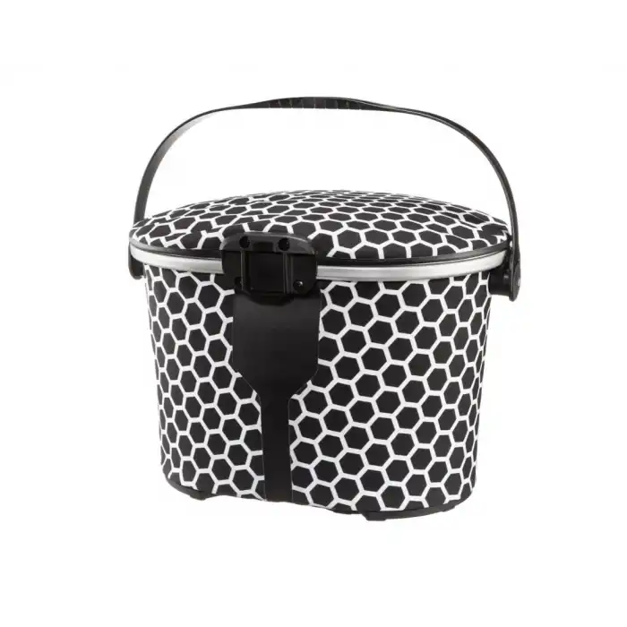 Ortlieb F79801 Up-Town Design Gidon Çantası 17.5 Litre Bal Peteği-Beyaz