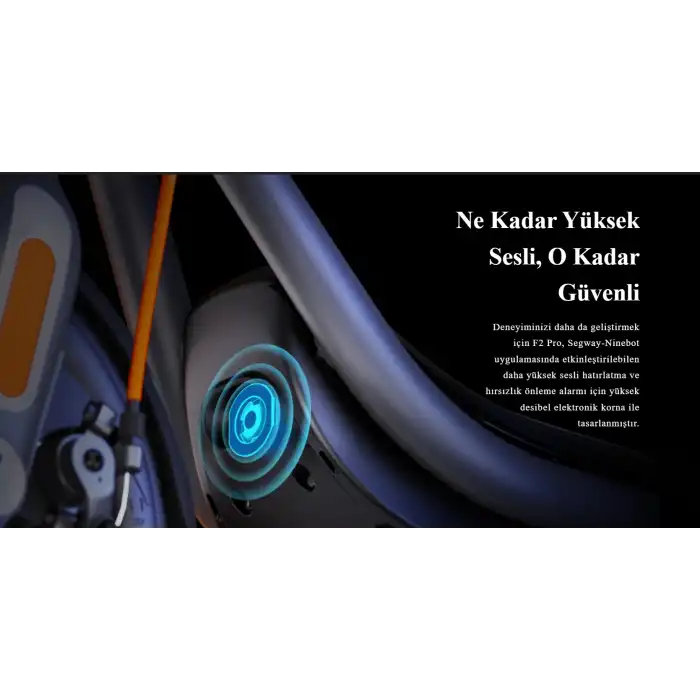 Segway Ninebot F2 Pro 900 W Peak Power Elektrikli Scooter