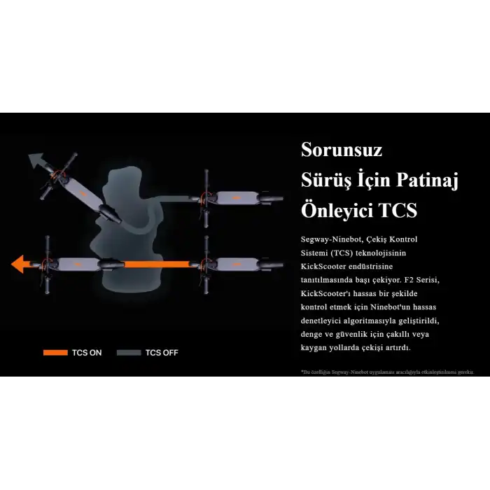 Segway Ninebot F2 Pro 900 W Peak Power Elektrikli Scooter