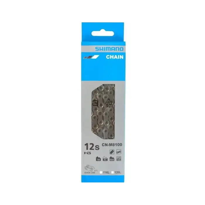 Shimano Cn-M8100 12 Vites Uyumlu 126 Bakla Zincir