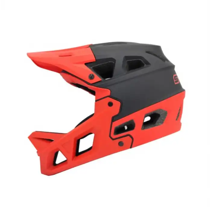 Stroke Full Face Downhill/Enduro Kaskı Kırmızı Medium (55-58 Cm)