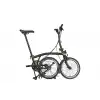 Brompton C Line Explore H6L Katlanır Bisiklet Black Lacquer