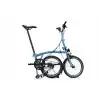 Brompton C Line M12L Katlanır Bisiklet 12 Vites Cloud Metallic