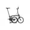Brompton P Line Explore H12L Katlanır Bisiklet Midnight Black Metallic