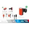 Eastpower Briviga Ebl-3355 200 Lümen USB Şarjlı Bisiklet Arka Çakar