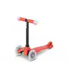 Micro Mini2Grow Deluxe Magic LED 3 Tekerlekli Scooter Red