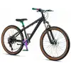 Mosso Rainbow 26 Cues 9S 14 Alüminyum Dağ Bisikleti Mat Black