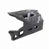 Stroke Full Face Downhill/Enduro Kaskı Gri-Kamuflaj Medium (55-58 Cm)