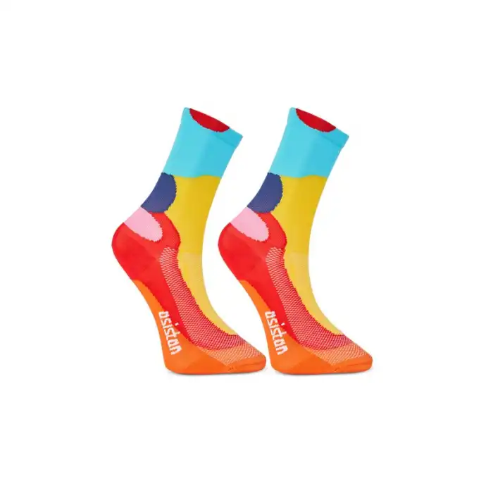 Asistan Cape So 30 Bisiklet Çorabı Multicolor