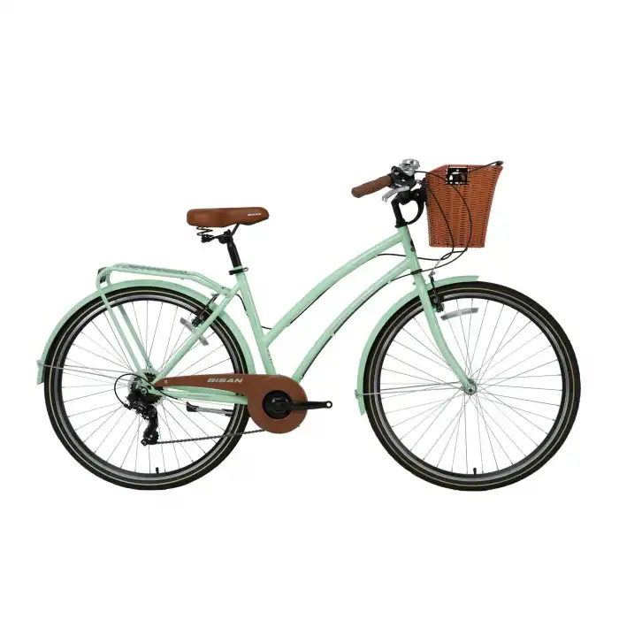 Bisan Serenity 28 Şehir Bisikleti Mint Yeşil