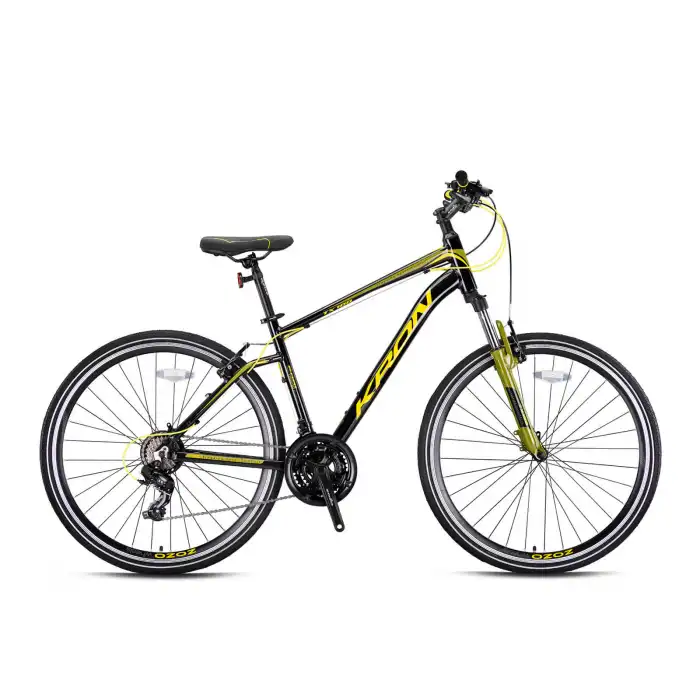 Kron Tx100 18 V-Fren 21 Vites Siyah-Sarı-Haki