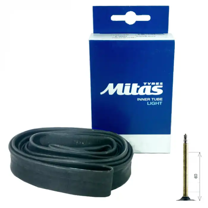Mitas Light 700X23-28 Fv-60 Kutulu İç Lastik