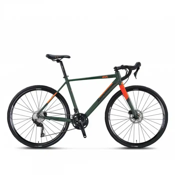 Mosso Gvl700 Grx400 Gravel Bisiklet 55Cm Haki Turuncu