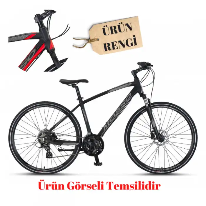 Mosso Legarda 2221 Msm H 41 Cm Siyah-Kırmızı