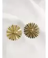 Papatya Model Küpe Gold