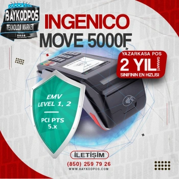 INGENICO MOVE 5000F YAZAR KASA POS