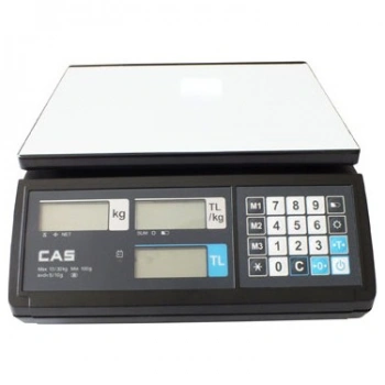 CAS ER-JR 30KG BOYUNSUZ TERAZİ