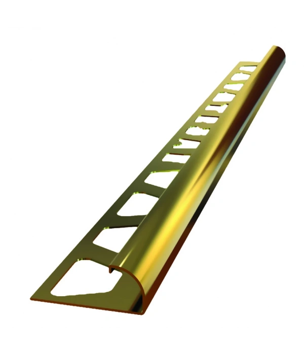 PASLANMAZ ÇELİK SERAMİK DIŞ KÖŞE PROFİLİ OVAL AÇIK ( 304 KALİTE )