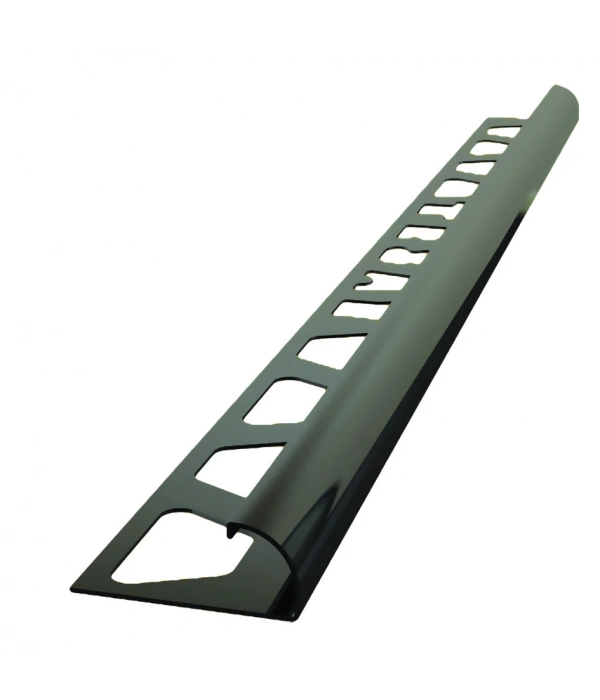 PASLANMAZ ÇELİK SERAMİK DIŞ KÖŞE PROFİLİ OVAL AÇIK ( 304 KALİTE )