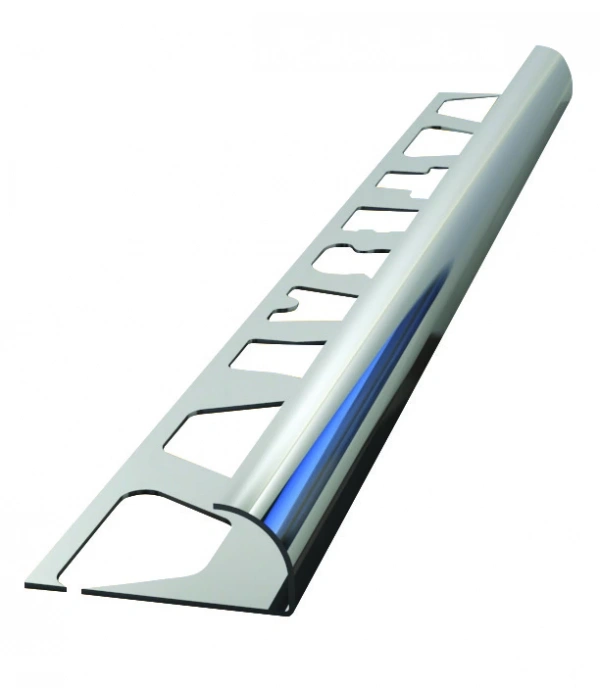 PASLANMAZ ÇELİK SERAMİK DIŞ KÖŞE PROFİLİ OVAL AÇIK ( 304 KALİTE )