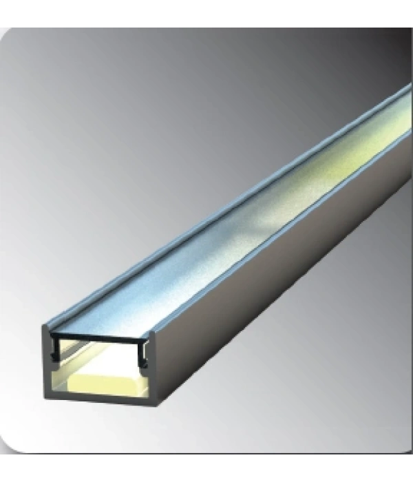 AL-548 - 13 MM ALÜMİNYUM DÜZ LED PROFİL 300 CM