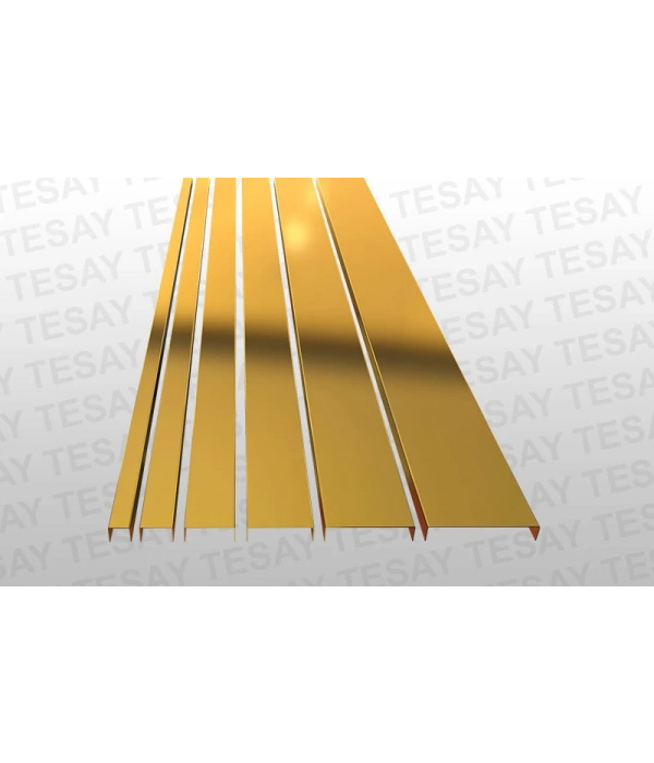 PASLANMAZ ÇELİK BORDÜR PROFİLLERİ 201 KALİTE