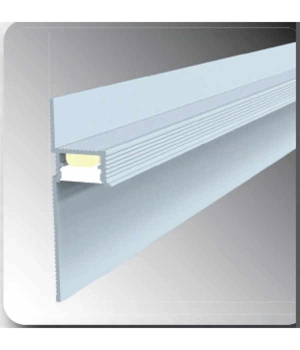 LDALCSP30 - ALÇIPAN LEDLİ SÜPÜRGELİK BEYAZ 300 CM