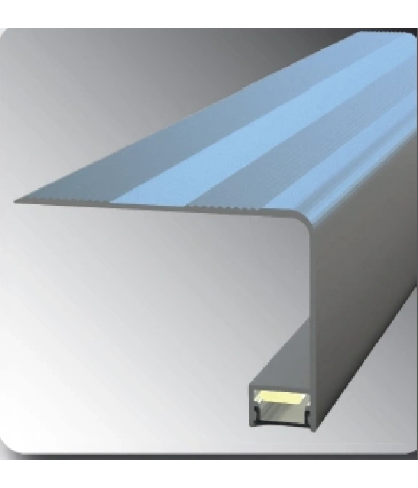 LDMBD6043 - 60X43 MM ALM. LEDLİ MERDİVEN BASAMAK PROFİLİ 270 CM