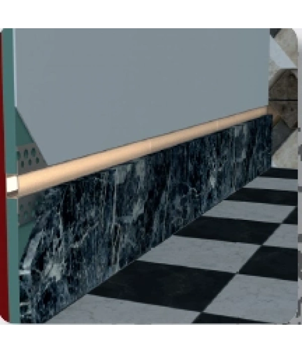 LDPA20 20 MM ALÇIPAN SIVI ALTI LED PROFİLİ 270 CM