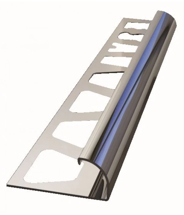 PASLANMAZ ÇELİK SERAMİK DIŞ KÖŞE PROFİLİ OVAL ( 304 KALİTE )