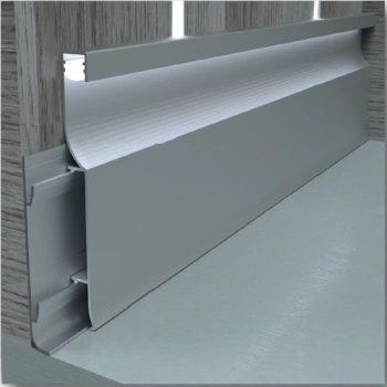 LDSPAL100 - 100 MM LEDLİ SÜPÜRGELİK 300 CM (MONTAJ APARATLI)