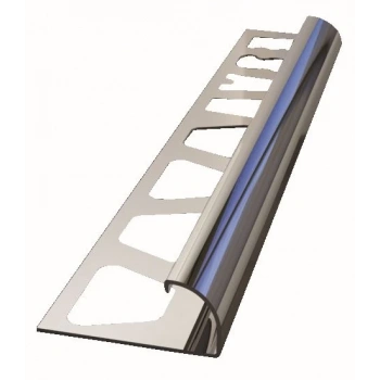 PASLANMAZ ÇELİK SERAMİK DIŞ KÖŞE PROFİLİ OVAL ( 304 KALİTE )