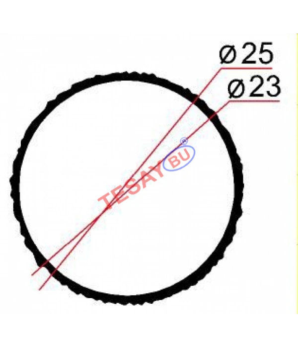 AL-47 / Yuvarlak Askı Borusu Alüminyum