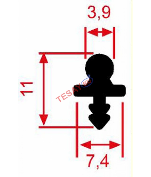 ARP-285 / Alüminyum Alt Ray Tekli