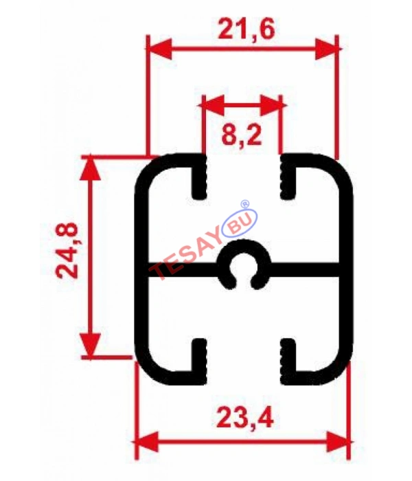 ARP-296 / Alüminyum Orta Bağlantı
