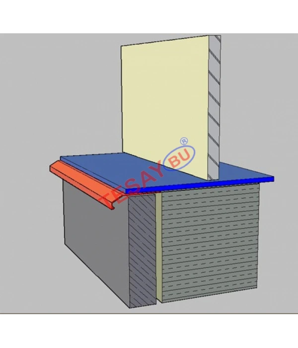 DENPVC55 - PVC Denizlik Uzatma Profilleri